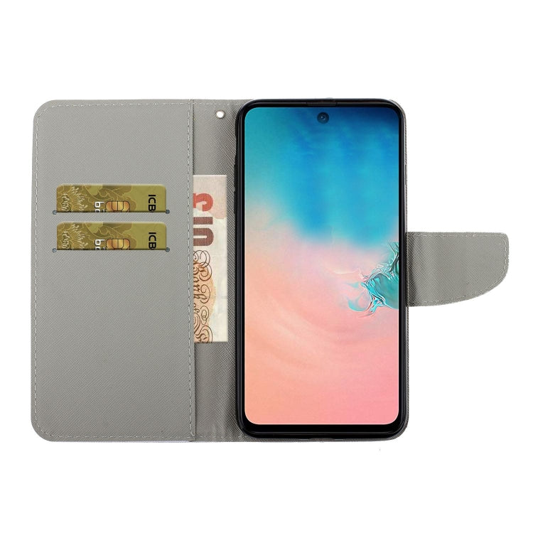 For Samsung Galaxy S21+ 5G Colored Drawing Pattern Horizontal Flip Leather Case with Holder & Card Slots & Wallet & Lanyard(Yellow Leopard) - Galaxy S21+ 5G Cases by buy2fix | Online Shopping UK | buy2fix