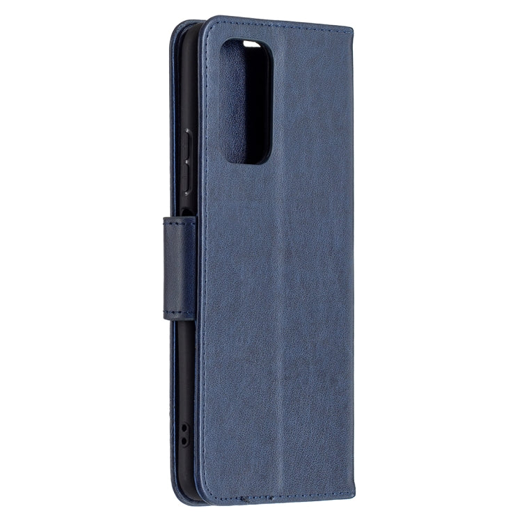 For Xiaomi Redmi Note 10 Pro Two Butterflies Embossing Pattern Horizontal Flip Leather Case with Holder & Card Slot & Wallet & Lanyard(Dark Blue) - Xiaomi Cases by buy2fix | Online Shopping UK | buy2fix