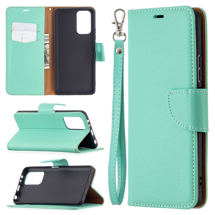 For Xiaomi Redmi Note 10 Pro Litchi Texture Pure Color Horizontal Flip Leather Case with Holder & Card Slots & Wallet & Lanyard(Green) - Xiaomi Cases by buy2fix | Online Shopping UK | buy2fix