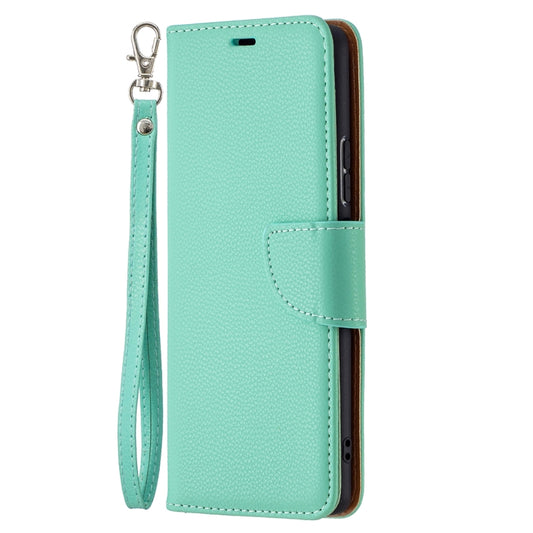 For Xiaomi Redmi Note 10 Pro Litchi Texture Pure Color Horizontal Flip Leather Case with Holder & Card Slots & Wallet & Lanyard(Green) by buy2fix