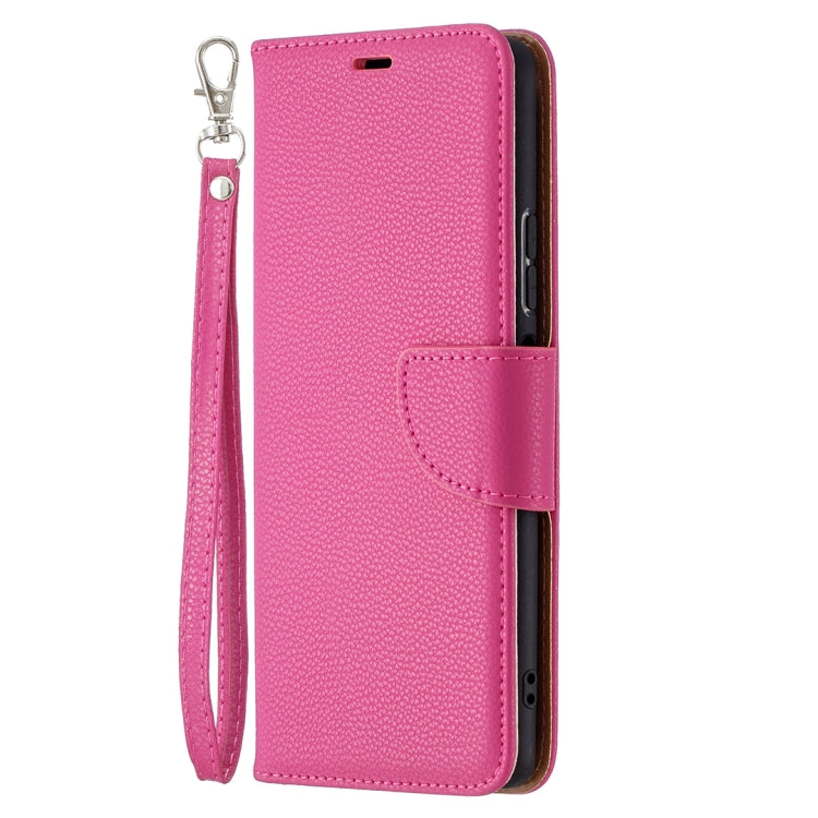 For Xiaomi Redmi Note 10 Pro Litchi Texture Pure Color Horizontal Flip Leather Case with Holder & Card Slots & Wallet & Lanyard(Rose Red) - Xiaomi Cases by buy2fix | Online Shopping UK | buy2fix