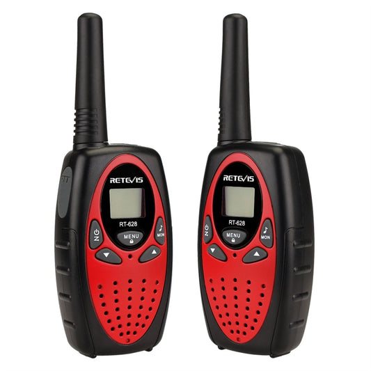 1 Pair RETEVIS RT628 0.5W EU Frequency 446MHz 8CHS Handheld Children Walkie Talkie(Red) - Children by RETEVIS | Online Shopping UK | buy2fix