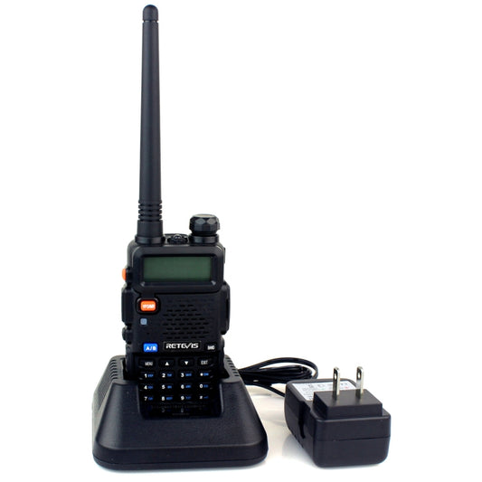 RETEVIS RT-5R 400-520MHz + 136-174MHz 128CHS USB Two-segment Handheld Walkie Talkie - Handheld Walkie Talkie by RETEVIS | Online Shopping UK | buy2fix