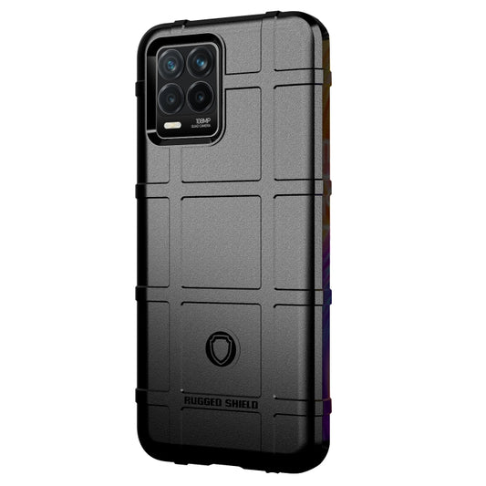 For OPPO Realme 8 Pro Full Coverage Shockproof TPU Case(Black) by buy2fix