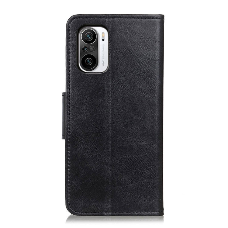 For Xiaomi Redmi Note 10 4G Mirren Crazy Horse Texture Horizontal Flip Leather Case with Holder & Card Slots & Wallet(Black) - Xiaomi Cases by buy2fix | Online Shopping UK | buy2fix