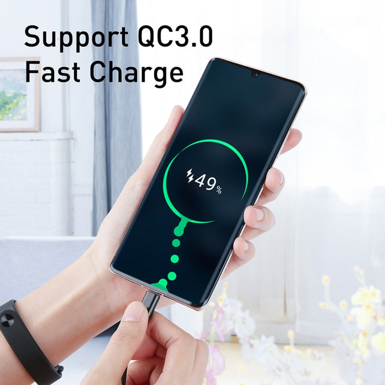 100W 5A USB-C / Type-C Male to USB-C / Type-C Male PD Fast Charging Braided Data Cable, Cable Length:1.5m - USB-C & Type-C Cable by buy2fix | Online Shopping UK | buy2fix