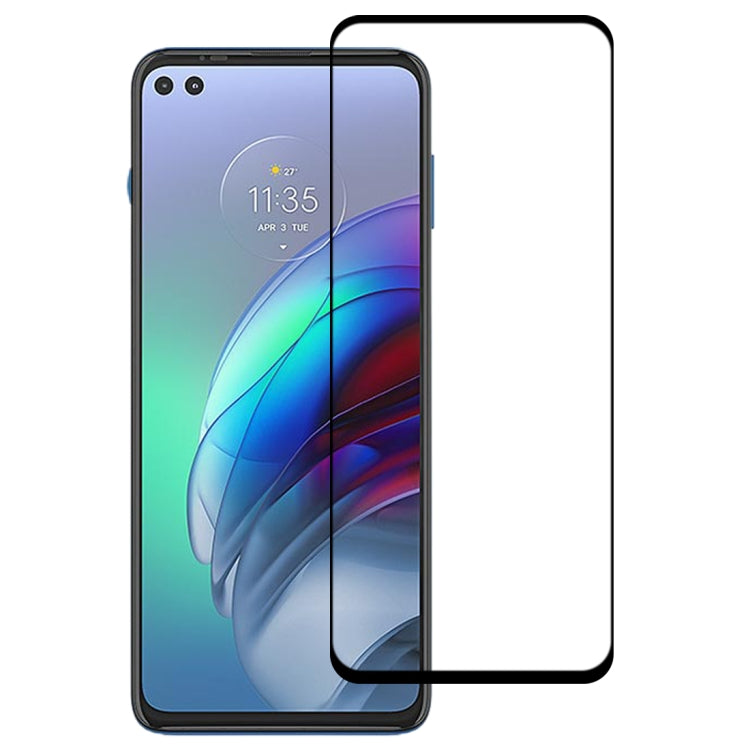 For Motorola Moto G100 Full Glue Full Screen Tempered Glass Film - Motorola Tempered Glass by buy2fix | Online Shopping UK | buy2fix