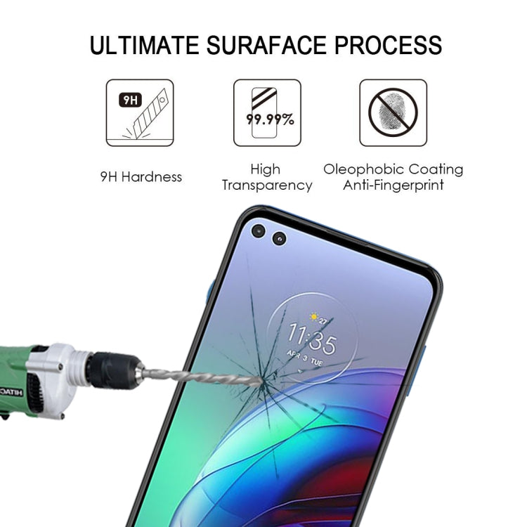 For Motorola Moto G100 Full Glue Full Screen Tempered Glass Film - Motorola Tempered Glass by buy2fix | Online Shopping UK | buy2fix