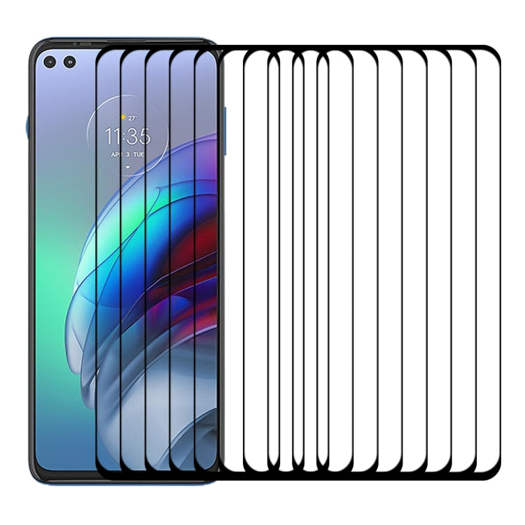 For Motorola Moto G100 25 PCS Full Glue Full Screen Tempered Glass Film - Motorola Tempered Glass by buy2fix | Online Shopping UK | buy2fix