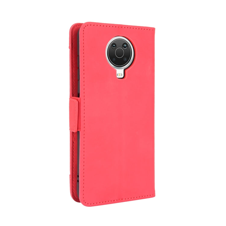 For Nokia G10 / G20 / 6.3 Skin Feel Calf Pattern Horizontal Flip Leather Case with Holder & Card Slots & Photo Frame(Red) - Nokia Cases by buy2fix | Online Shopping UK | buy2fix