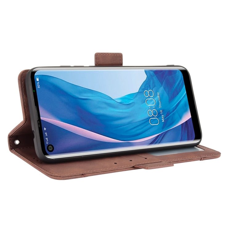 For Ulefone Note 11P Skin Feel Calf Pattern Horizontal Flip Leather Case with Holder & Card Slots & Photo Frame(Brown) - Ulefone Cases by buy2fix | Online Shopping UK | buy2fix