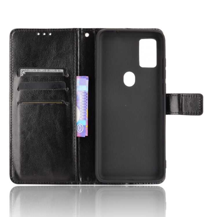 For Ulefone Note 11P Retro Crazy Horse Texture Horizontal Flip Leather Case with Holder & Card Slots & Photo Frame(Black) - Ulefone Cases by buy2fix | Online Shopping UK | buy2fix