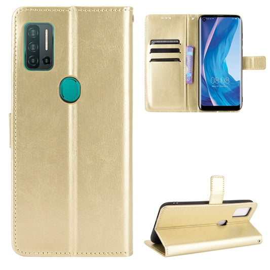 For Ulefone Note 11P Retro Crazy Horse Texture Horizontal Flip Leather Case with Holder & Card Slots & Photo Frame(Gold) - Ulefone Cases by buy2fix | Online Shopping UK | buy2fix