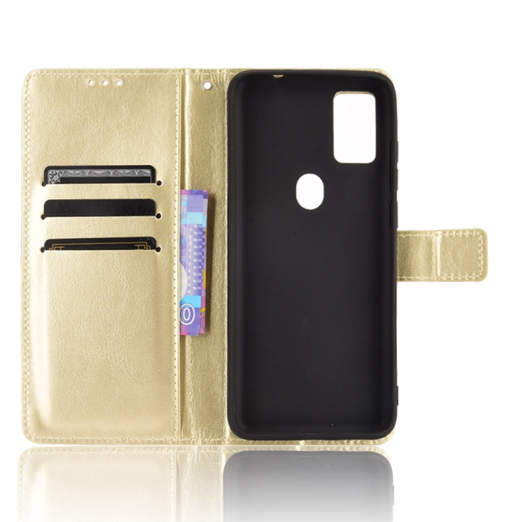 For Ulefone Note 11P Retro Crazy Horse Texture Horizontal Flip Leather Case with Holder & Card Slots & Photo Frame(Gold) - Ulefone Cases by buy2fix | Online Shopping UK | buy2fix