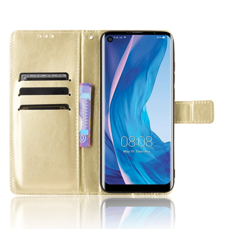 For Ulefone Note 11P Retro Crazy Horse Texture Horizontal Flip Leather Case with Holder & Card Slots & Photo Frame(Gold) - Ulefone Cases by buy2fix | Online Shopping UK | buy2fix