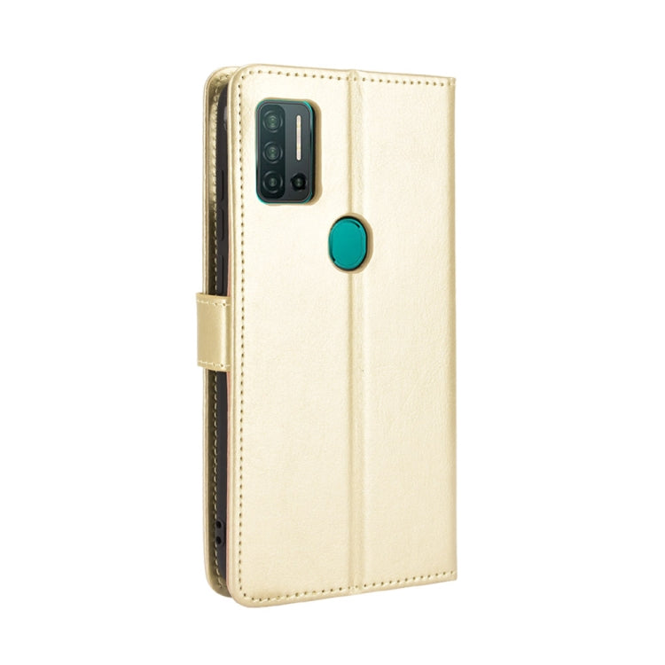 For Ulefone Note 11P Retro Crazy Horse Texture Horizontal Flip Leather Case with Holder & Card Slots & Photo Frame(Gold) - Ulefone Cases by buy2fix | Online Shopping UK | buy2fix