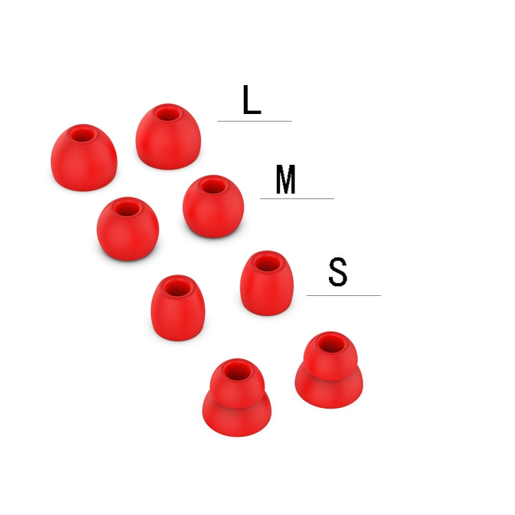 4 Pairs Wireless Earphone Replaceable Silicone Ear Cap Earplugs for Huawei FreeBuds 4i / FreeLace Pro / Active Noise Canceling Earphones 3(Blue) by buy2fix