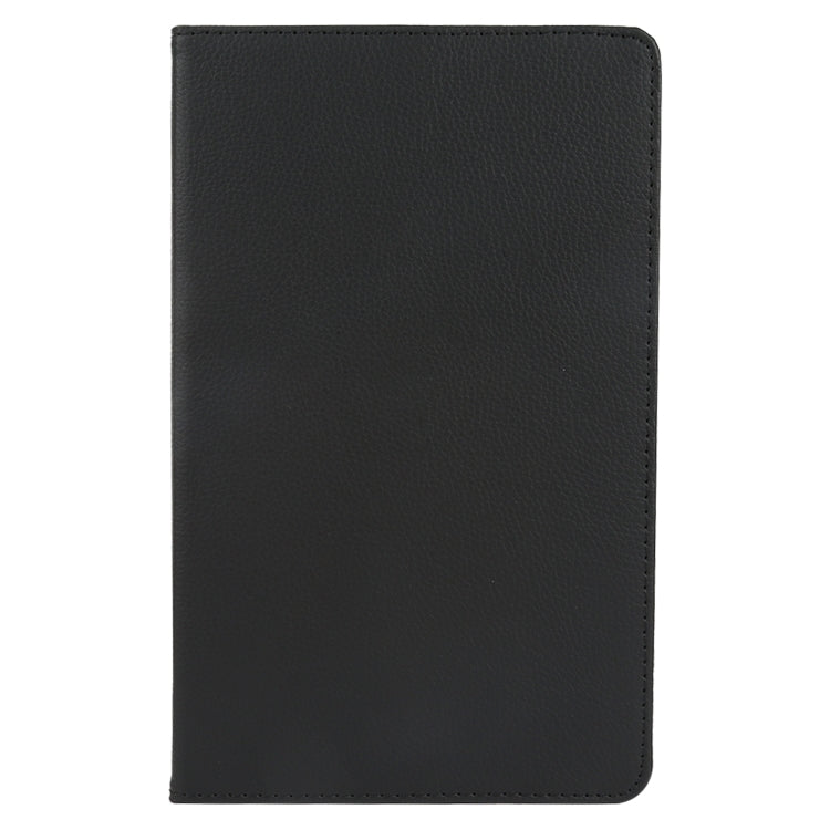 For Lenovo M10 HD Litchi Texture Solid Color Horizontal Flip Leather Case with Holder & Pen Slot(Black) - Lenovo by buy2fix | Online Shopping UK | buy2fix