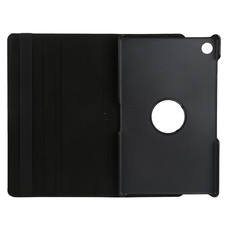 For Lenovo M10 HD Litchi Texture Solid Color Horizontal Flip Leather Case with Holder & Pen Slot(Black) - Lenovo by buy2fix | Online Shopping UK | buy2fix