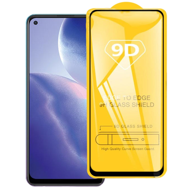 For OPPO Reno5 Z 9D Full Glue Full Screen Tempered Glass Film - OPPO Tempered Glass by buy2fix | Online Shopping UK | buy2fix