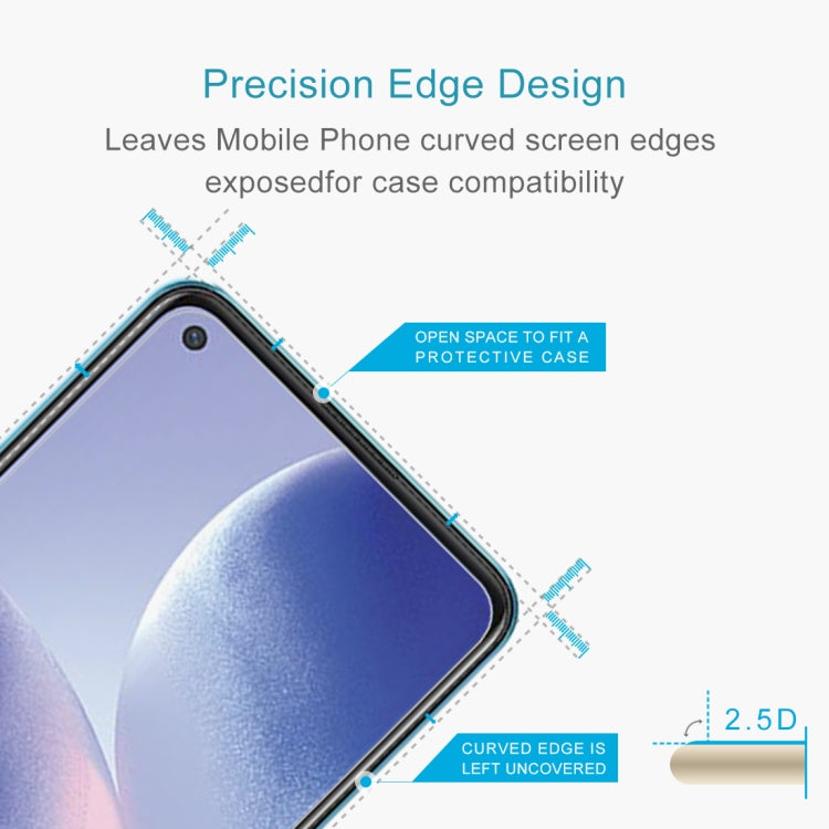 For OPPO Reno5 Z 0.26mm 9H 2.5D Tempered Glass Film - OPPO Tempered Glass by DIYLooks | Online Shopping UK | buy2fix