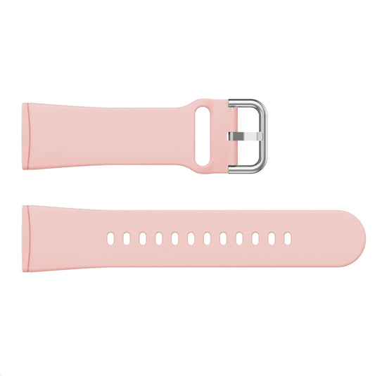 For Fitbit Versa 3 Silicone Watch Band(Pink) by buy2fix