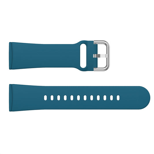 For Fitbit Versa 3 Silicone Watch Band(Dark Green) by buy2fix