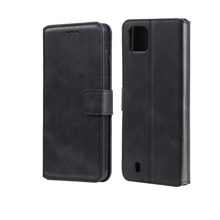 For OPPO Realme C20 Classic Calf Texture PU + TPU Horizontal Flip Leather Case with Holder & Card Slots & Wallet(Black) - Realme Cases by buy2fix | Online Shopping UK | buy2fix