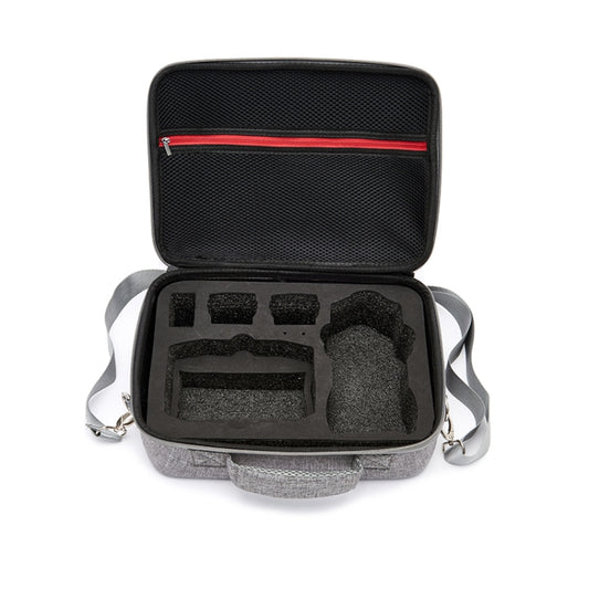Portable Carry Case Waterproof Scratch-proof Anti-shock Travel Carrying Cover Case Box for DJI Air 2s(Grey+Black Liner) by buy2fix