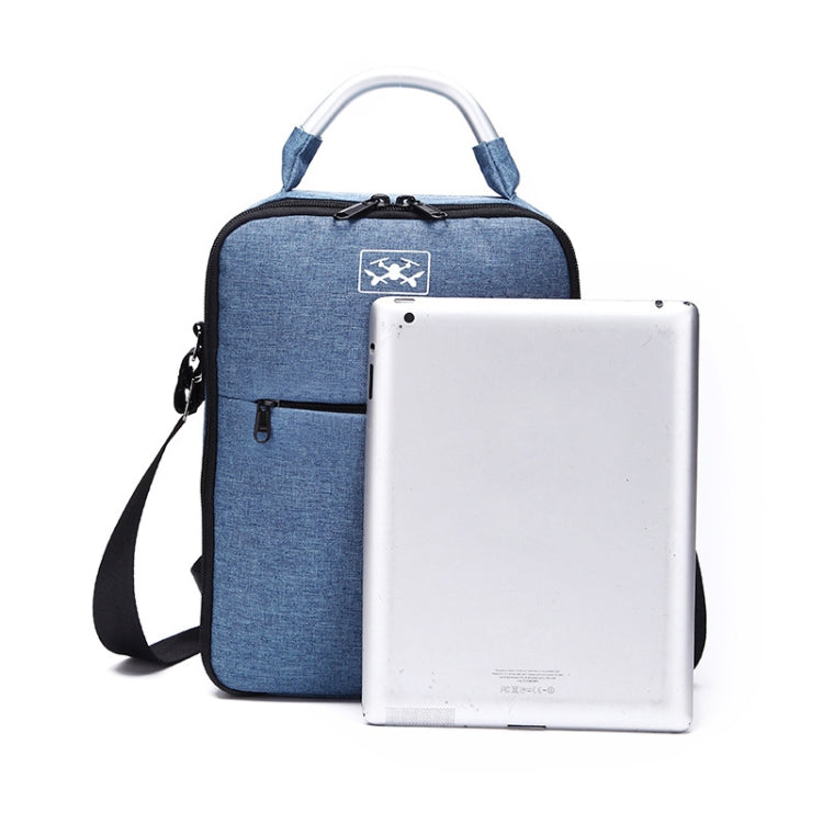 Shockproof Waterproof Single Shoulder Storage Travel Carrying Cover Case Box for DJI Air 2S(Blue+Black Liner) - Carry Cases & Bags by buy2fix | Online Shopping UK | buy2fix