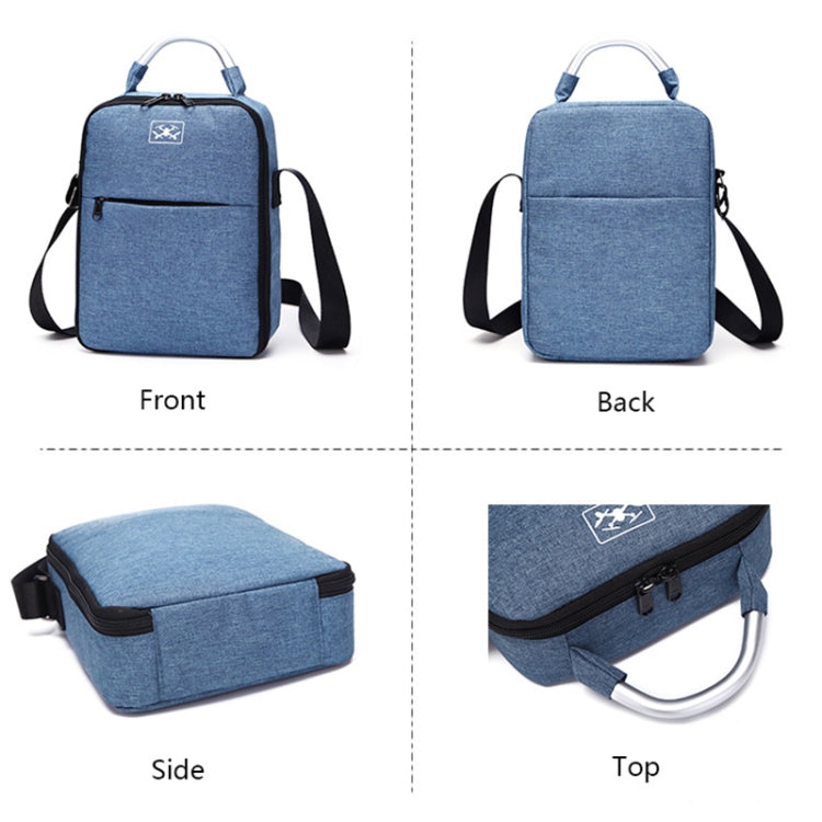 Shockproof Waterproof Single Shoulder Storage Travel Carrying Cover Case Box for DJI Air 2S(Blue+Black Liner) - Carry Cases & Bags by buy2fix | Online Shopping UK | buy2fix