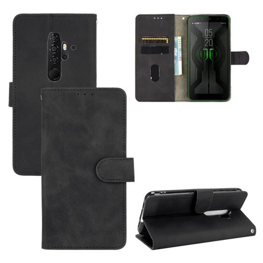 For Blackview BV6300 Pro Solid Color Skin Feel Magnetic Buckle Horizontal Flip Calf Texture PU Leather Case with Holder & Card Slots & Wallet(Black) - More Brand by buy2fix | Online Shopping UK | buy2fix