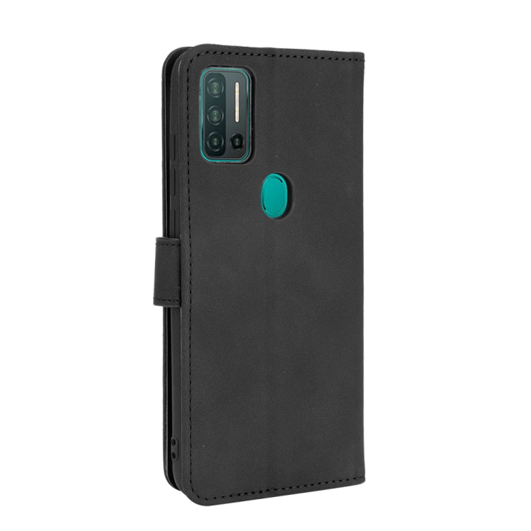 For Ulefone Note 11P Solid Color Skin Feel Magnetic Buckle Horizontal Flip Calf Texture PU Leather Case with Holder & Card Slots & Wallet(Black) - Ulefone Cases by buy2fix | Online Shopping UK | buy2fix