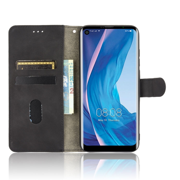 For Ulefone Note 11P Solid Color Skin Feel Magnetic Buckle Horizontal Flip Calf Texture PU Leather Case with Holder & Card Slots & Wallet(Black) - Ulefone Cases by buy2fix | Online Shopping UK | buy2fix