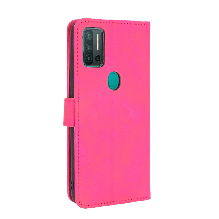 For Ulefone Note 11P Solid Color Skin Feel Magnetic Buckle Horizontal Flip Calf Texture PU Leather Case with Holder & Card Slots & Wallet(Rose Red) - Ulefone Cases by buy2fix | Online Shopping UK | buy2fix