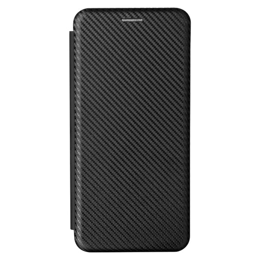 For Xiaomi Mi 11 Ultra Carbon Fiber Texture Horizontal Flip TPU + PC + PU Leather Case with Card Slot(Black) by buy2fix