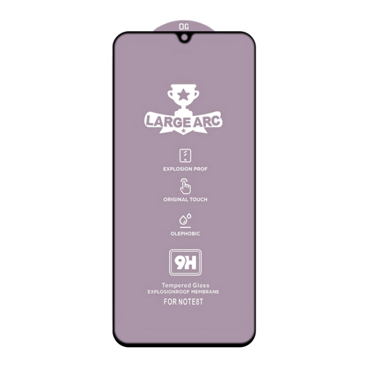 For Samsung Galaxy A90 5G 9H HD Large Arc High Alumina Full Screen Tempered Glass Film - Galaxy Tempered Glass by buy2fix | Online Shopping UK | buy2fix