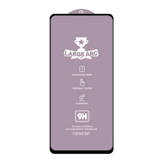 For Samsung Galaxy A21s 9H HD Large Arc High Alumina Full Screen Tempered Glass Film by buy2fix