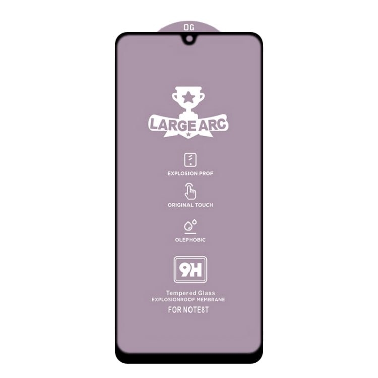 For Samsung Galaxy A31 9H HD Large Arc High Alumina Full Screen Tempered Glass Film - Galaxy Tempered Glass by buy2fix | Online Shopping UK | buy2fix