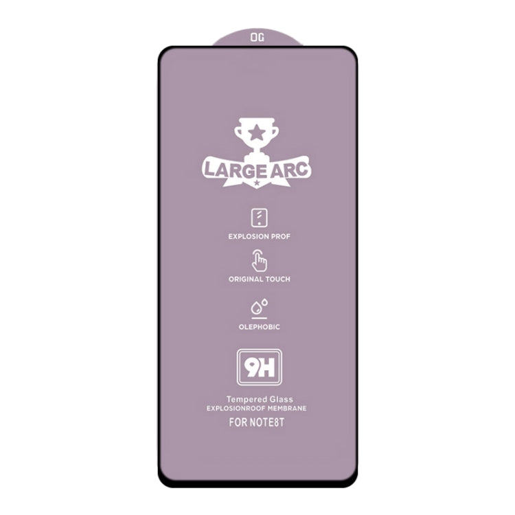 For Samsung Galaxy A41 9H HD Large Arc High Alumina Full Screen Tempered Glass Film - Galaxy Tempered Glass by buy2fix | Online Shopping UK | buy2fix