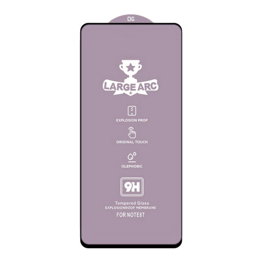 For Samsung Galaxy A51 9H HD Large Arc High Alumina Full Screen Tempered Glass Film by buy2fix