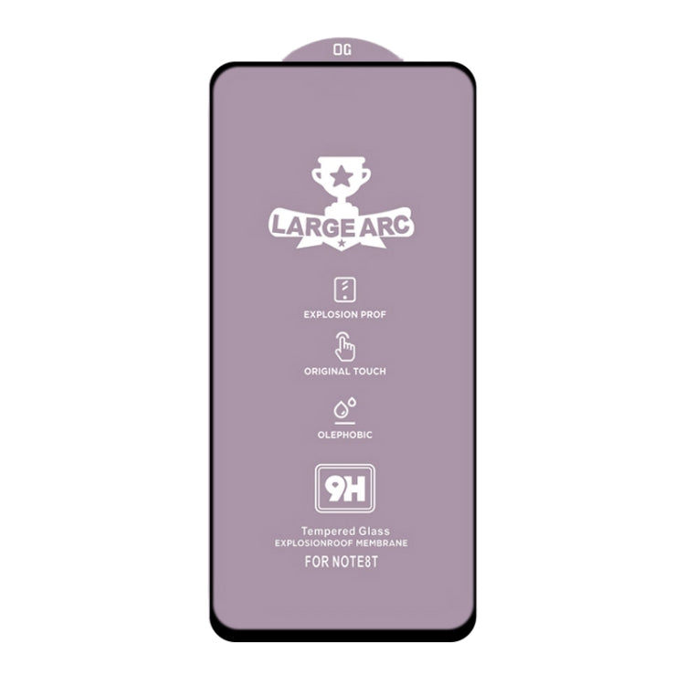 For Huawei nova 7i 25 PCS 9H HD Large Arc High Alumina Full Screen Tempered Glass Film - Huawei Tempered Glass by buy2fix | Online Shopping UK | buy2fix