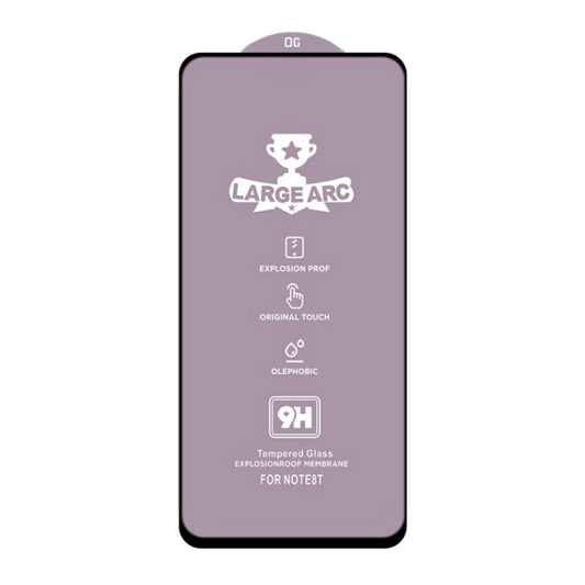 For Huawei nova 7i 25 PCS 9H HD Large Arc High Alumina Full Screen Tempered Glass Film by buy2fix