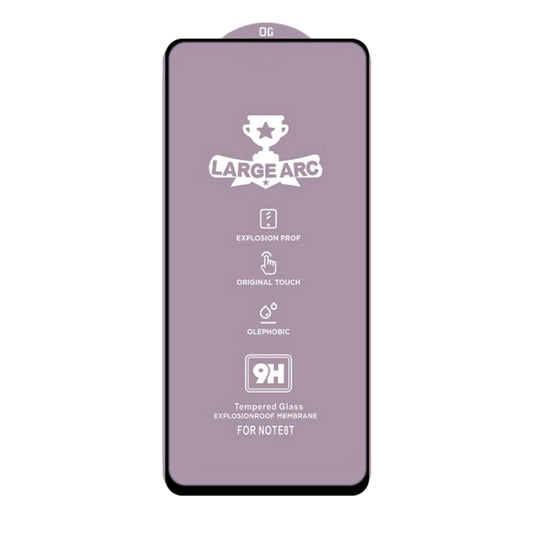 For Xiaomi Mi 10T 5G 9H HD Large Arc High Alumina Full Screen Tempered Glass Film by buy2fix