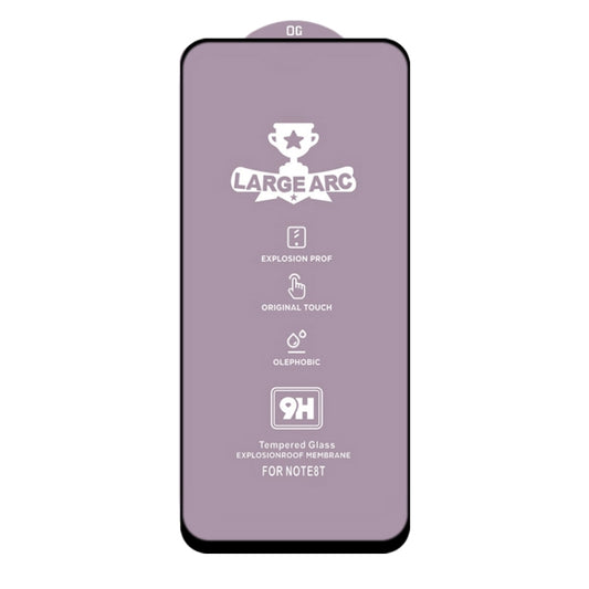 For Xiaomi Mi 10T Lite 5G 9H HD Large Arc High Alumina Full Screen Tempered Glass Film by buy2fix