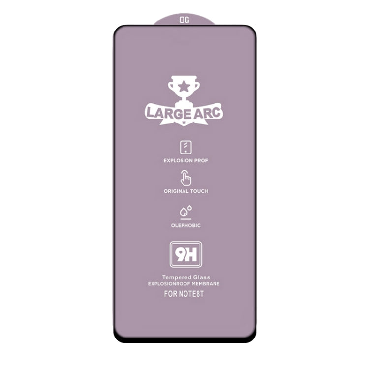 For Xiaomi Redmi Note 9S / Note 10 Lite 9H HD Large Arc High Alumina Full Screen Tempered Glass Film - by buy2fix | Online Shopping UK | buy2fix