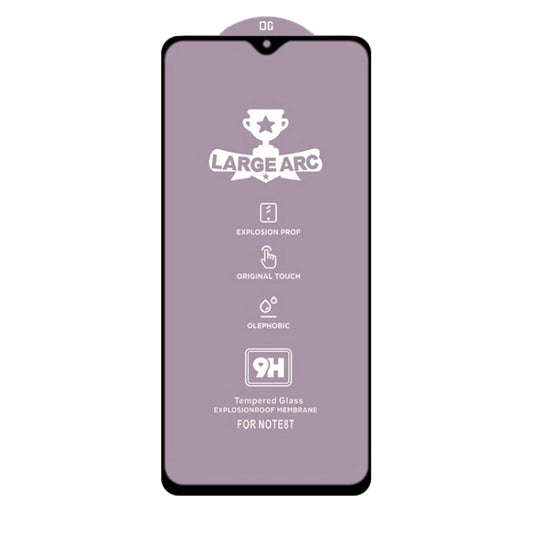 For Xiaomi Redmi 9T 9H HD Large Arc High Alumina Full Screen Tempered Glass Film by buy2fix