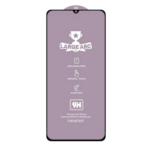 For Xiaomi Redmi 10X 5G 9H HD Large Arc High Alumina Full Screen Tempered Glass Film by buy2fix