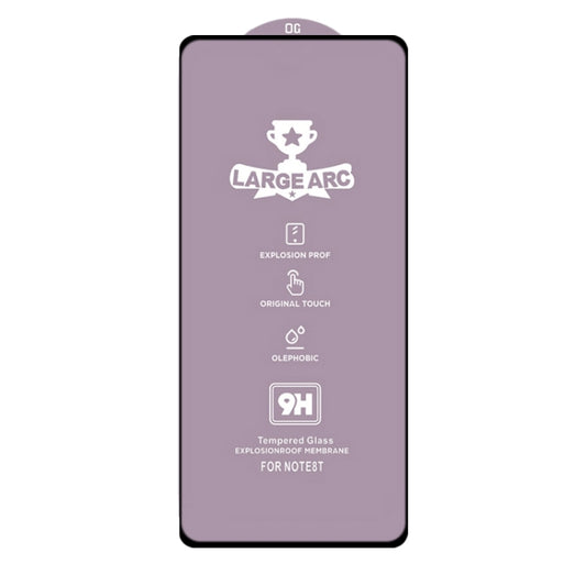 For Xiaomi Poco X3 NFC 25 PCS 9H HD Large Arc High Alumina Full Screen Tempered Glass Film by buy2fix