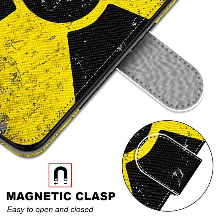 For OPPO Realme C15 / C12 / C25 / 7i (Global) / Narzo 20 / 30A Coloured Drawing Cross Texture Horizontal Flip PU Leather Case with Holder & Card Slots & Wallet & Lanyard(Yellow Black Logo) - Realme Cases by buy2fix | Online Shopping UK | buy2fix